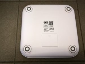 Intervallfasten Waage Rückseite
